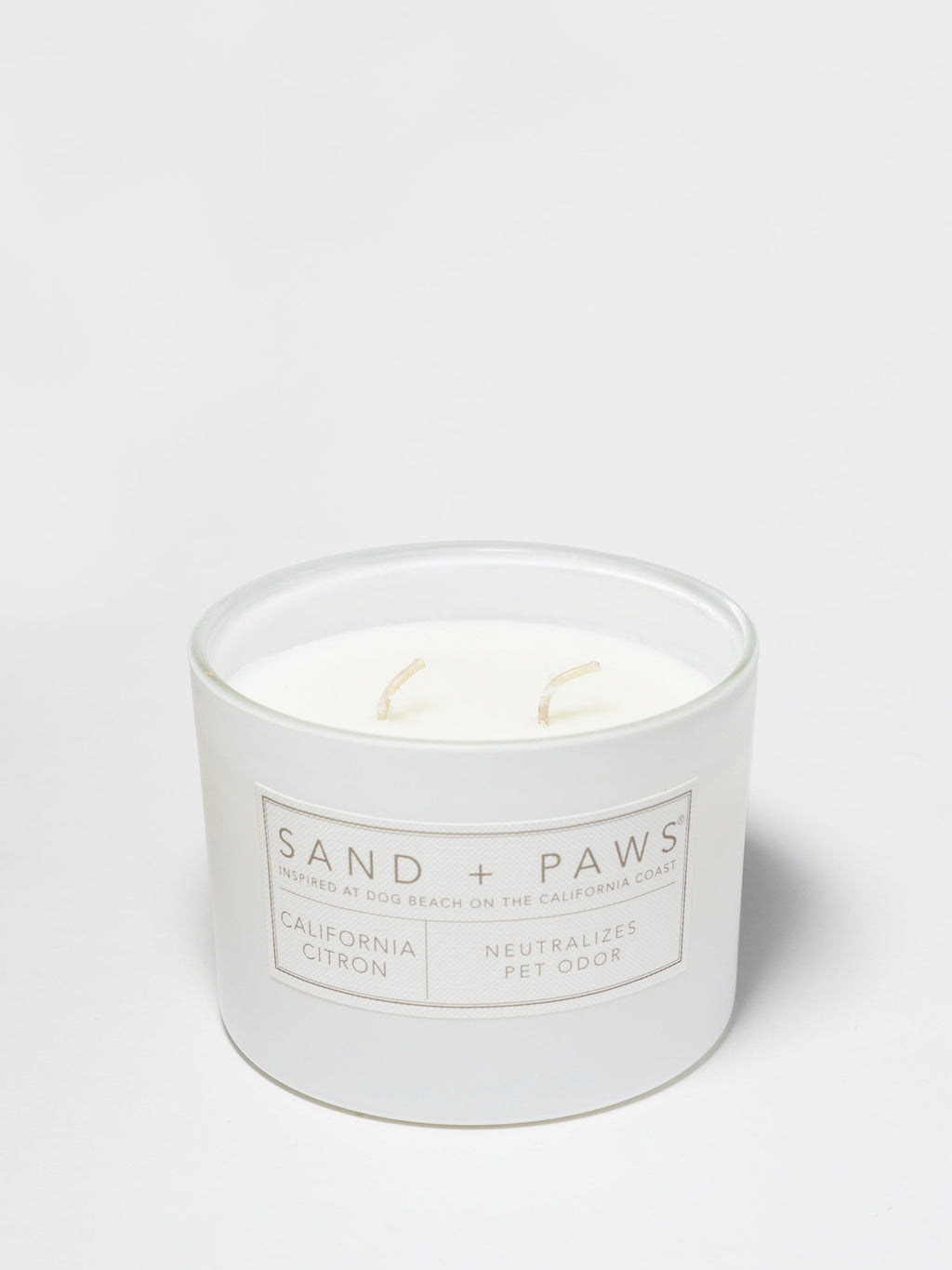 Sand + Paws California Citron 12 oz refreshing scented candle