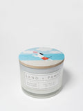 Sand + Paws Seaside Dreams 12 oz cozy scented candle