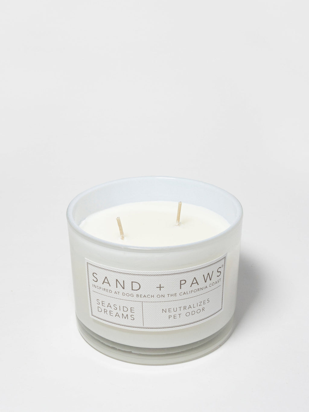 Sand + Paws Seaside Dreams 12 oz cozy scented candle