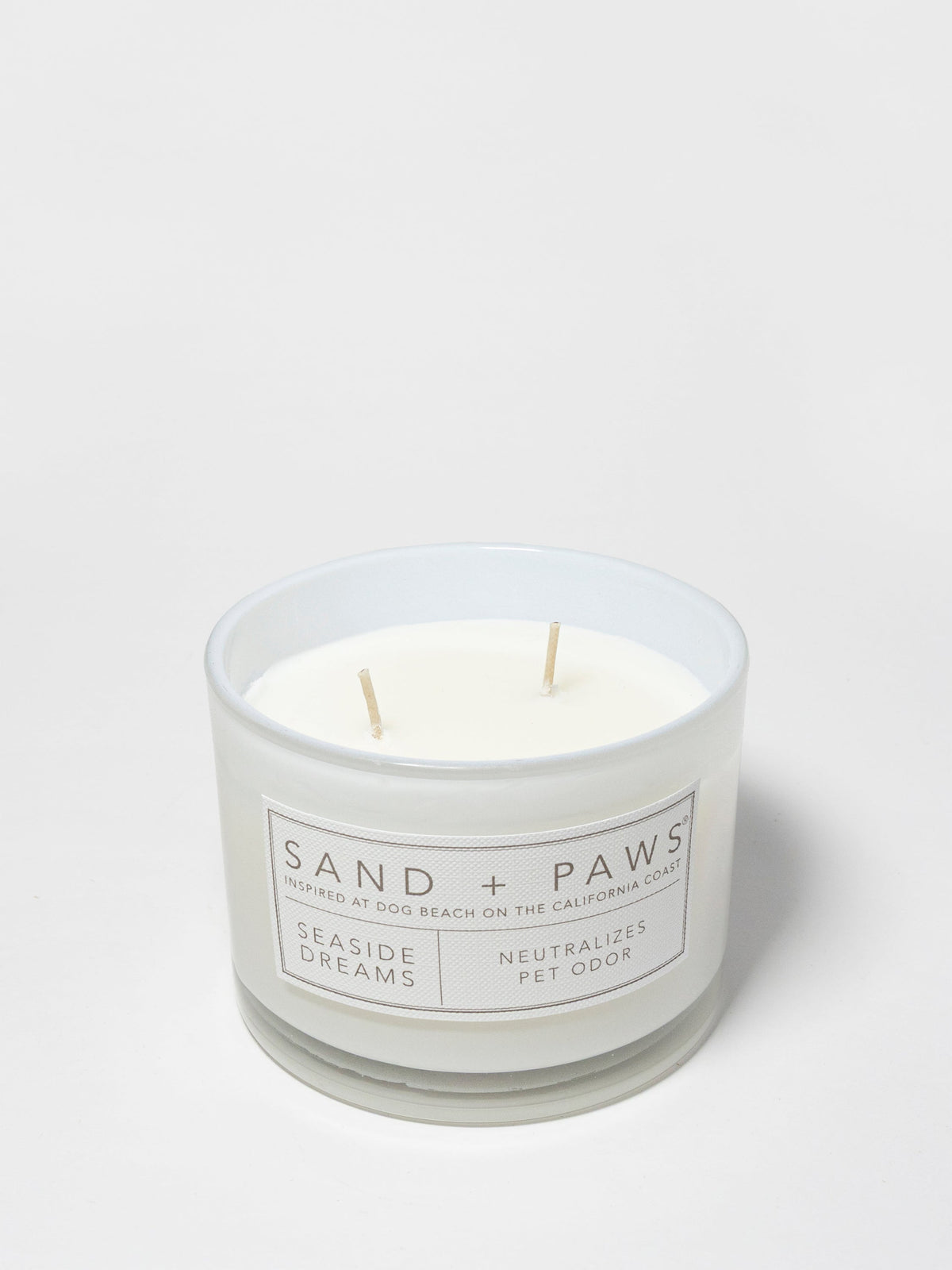 Sand + Paws Seaside Dreams 12 oz cozy scented candle