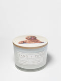 Sand + Paws California Citron 12 oz refreshing scented candle