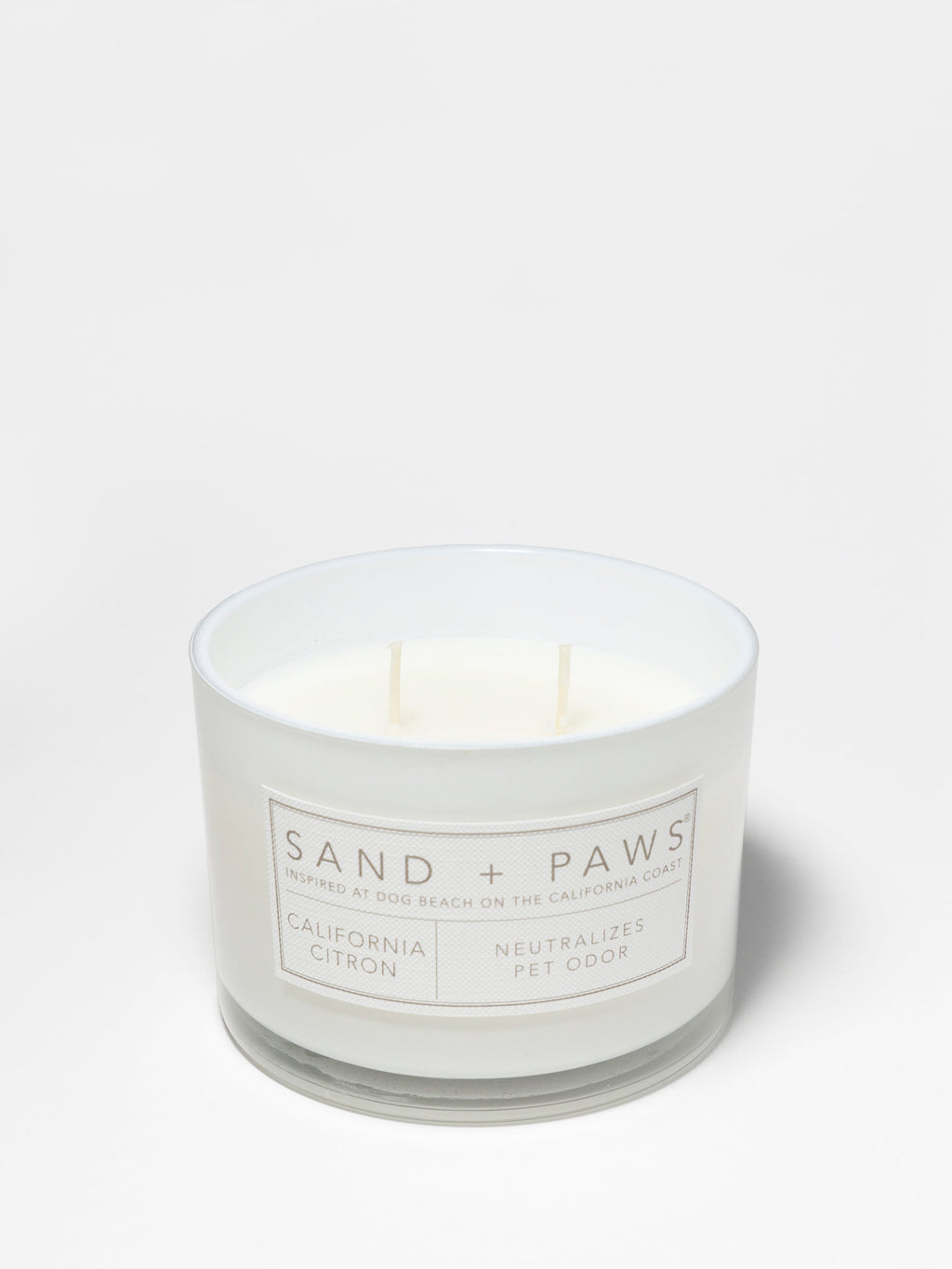 Sand + Paws California Citron 12 oz refreshing scented candle