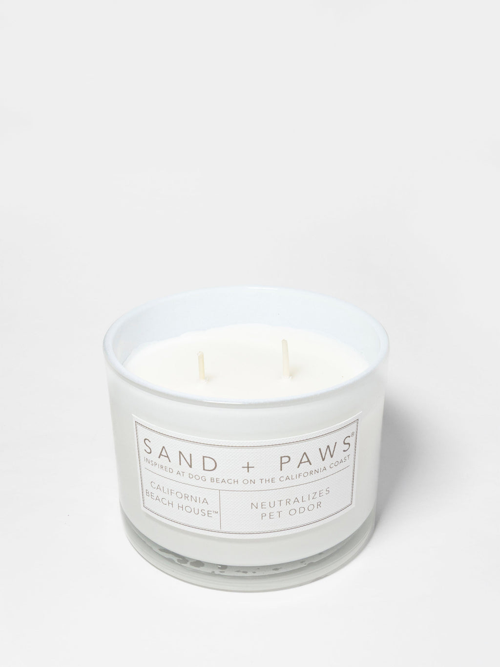Sand + Paws California Beach House 12 oz refreshing scented candle