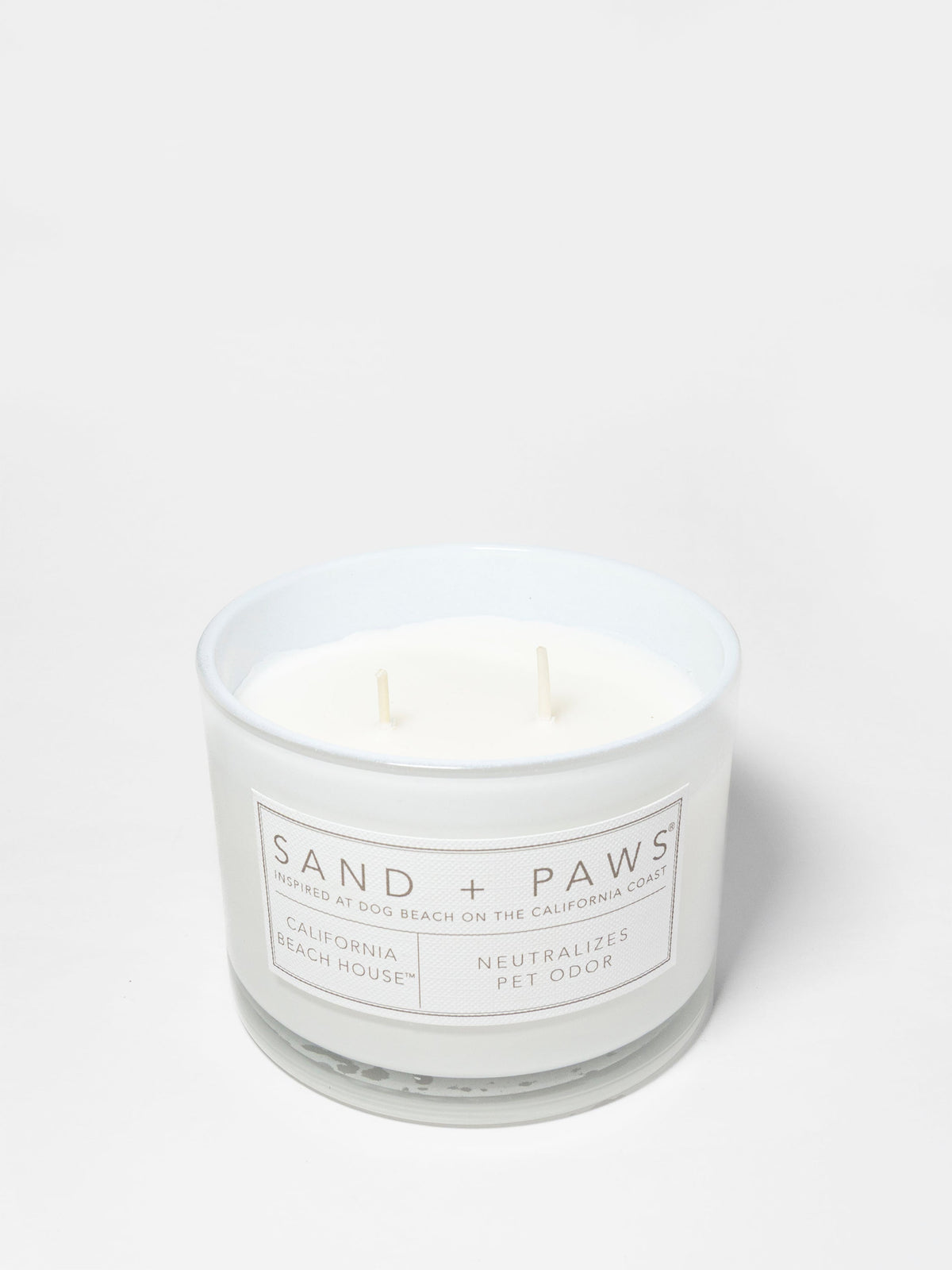 Sand + Paws California Beach House 12 oz refreshing scented candle