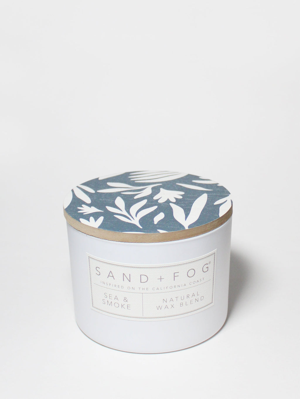 Sea & Smoke 12 oz cozy scented candle