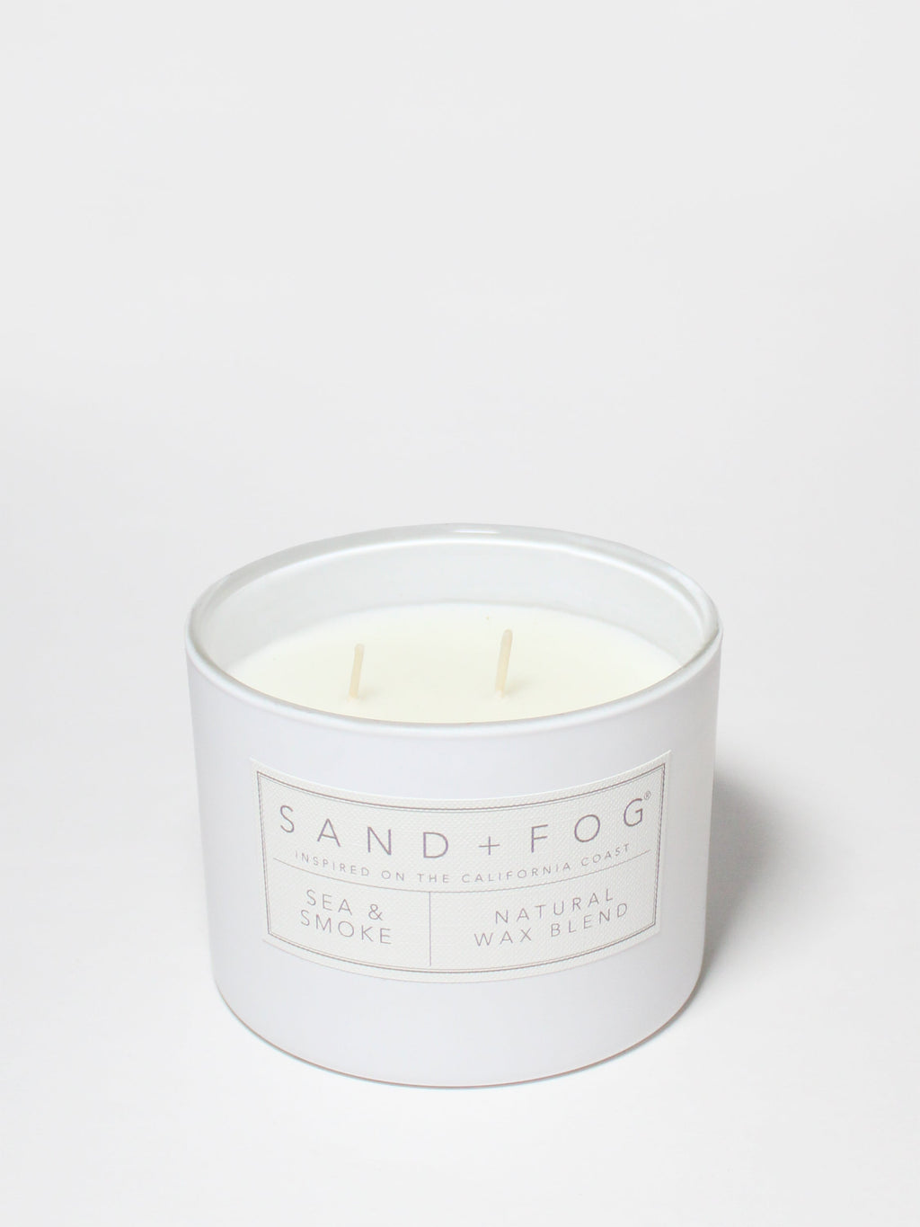 Sea & Smoke 12 oz cozy scented candle