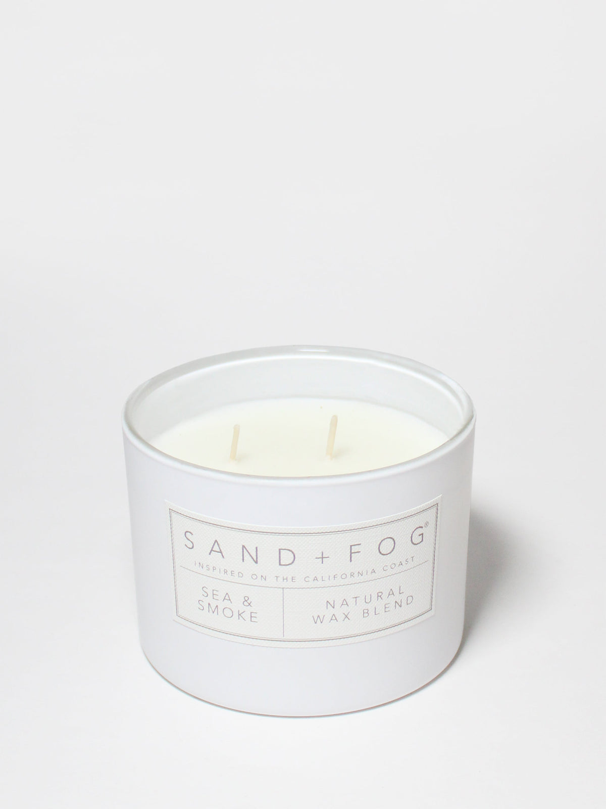 Sea & Smoke 12 oz cozy scented candle