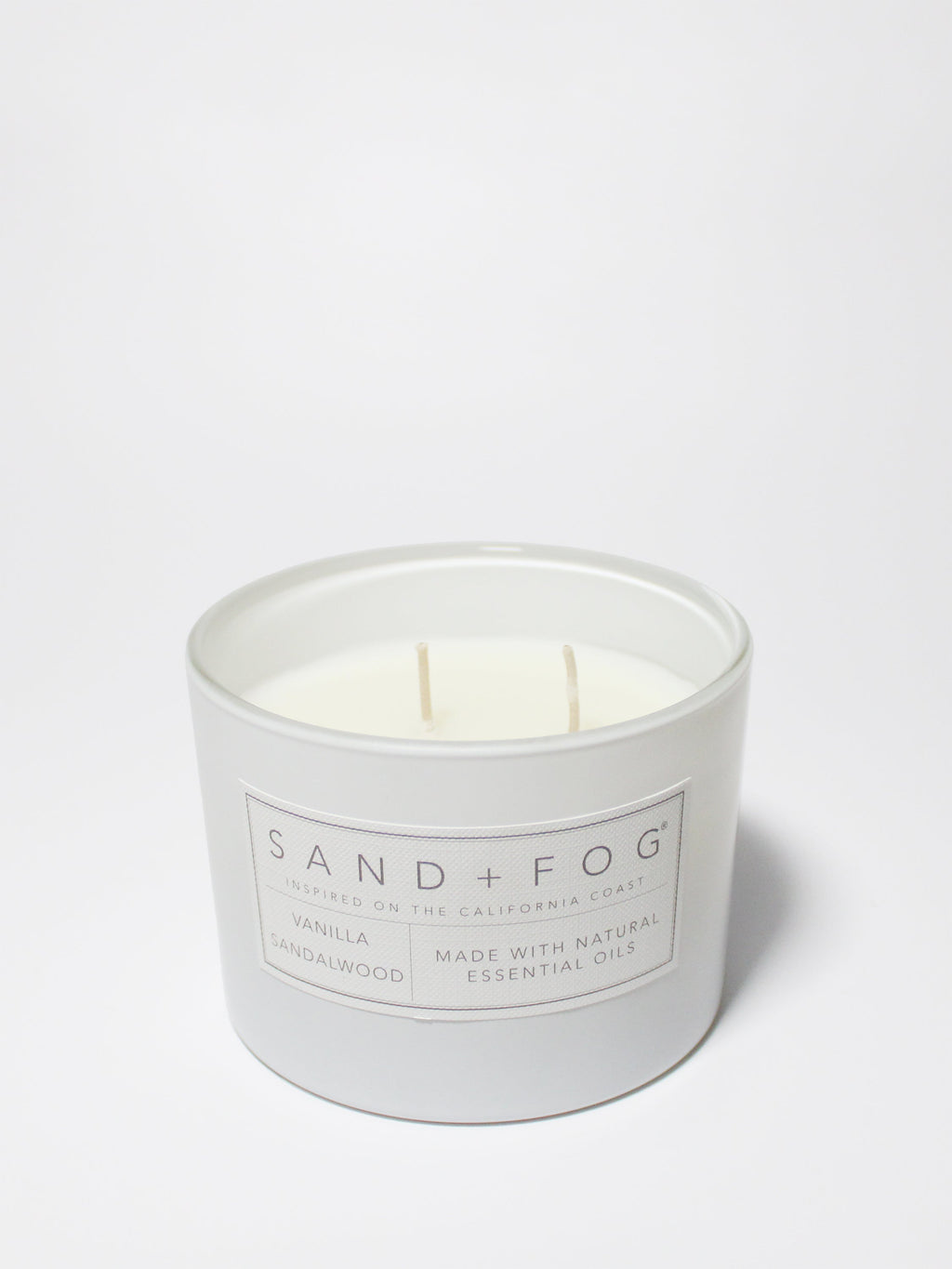 Vanilla Sandalwood 12 oz cozy scented candle