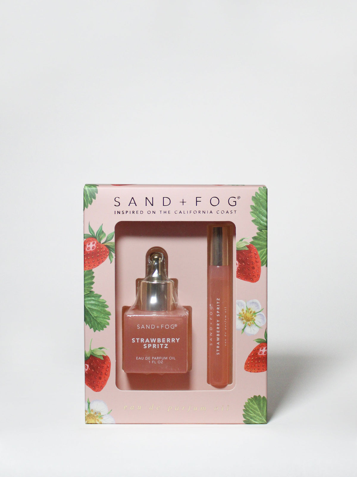 Luxury Perfume Oil Rollerball and Perfume Dropper Set - Strawberry Spritz