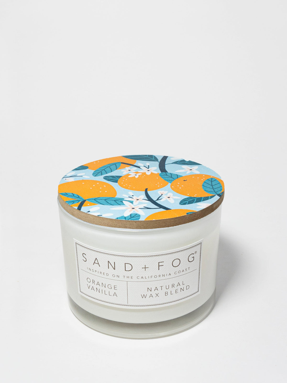Orange Vanilla 12 oz cozy scented candle