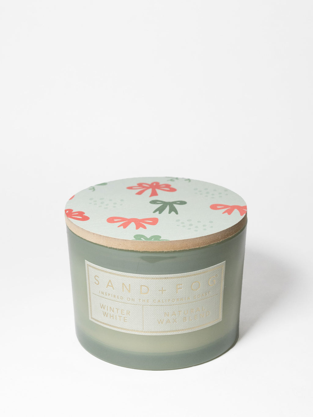 Winter White 12 oz calming scented candle
