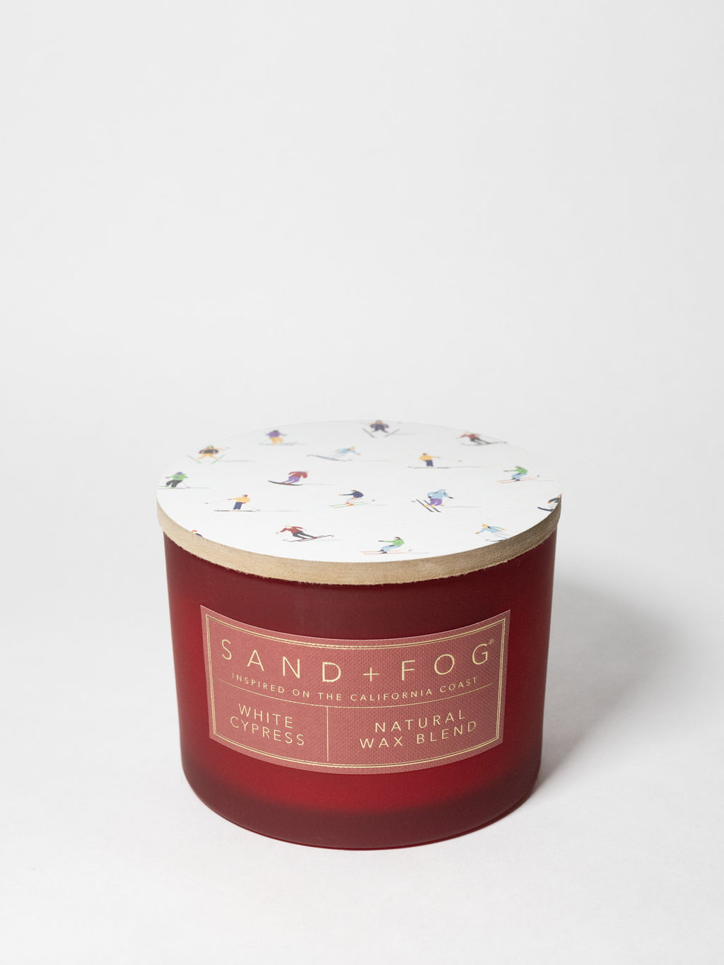 White Cypress 12 oz cozy scented candle