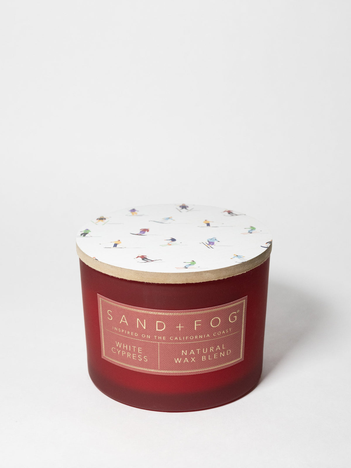 White Cypress 12 oz cozy scented candle
