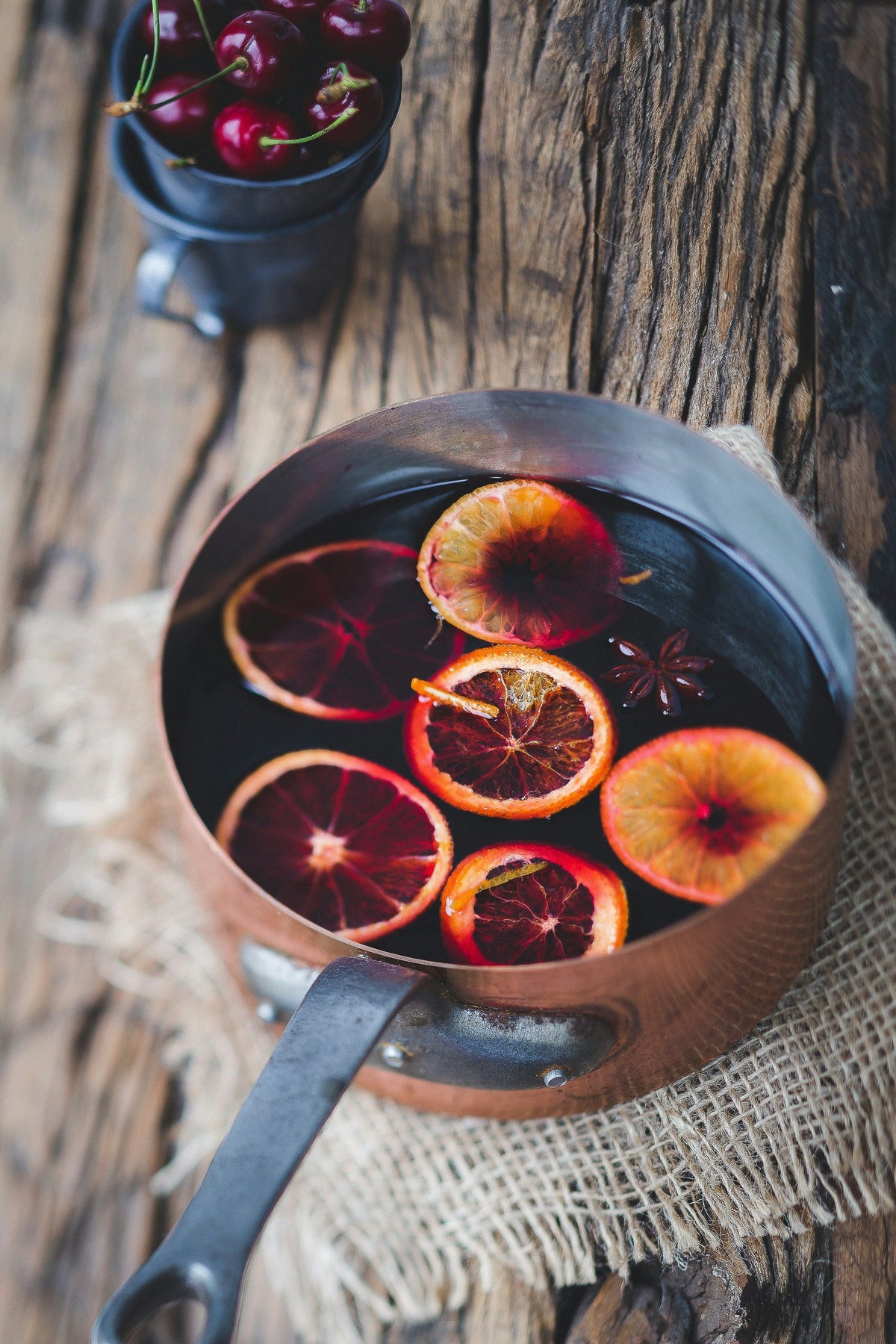 Mulled Wine 21 oz cozy scented candle